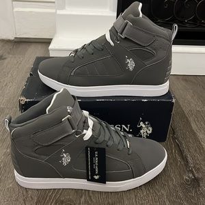 New in Box U.S. Polo Assn. Reese High Top sneakers Men’s size 11 217347-S06